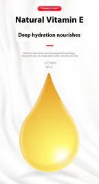 Vitamin E Cream Moisturizing And Nourishing Skin Care Body Care Vitamin E Milk